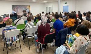 Llenazo en el estreno del curso cultural 2022-2023 en la Biblioteca León Gil de Cabanillas