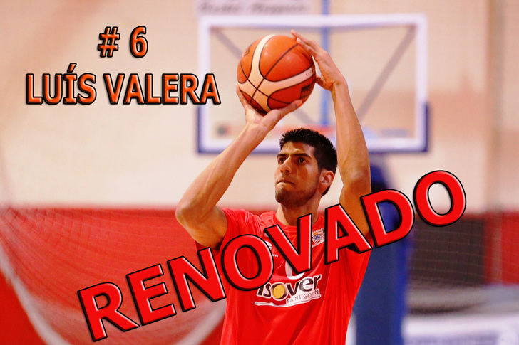 El ala-pivot venezolano Luis Valera renueva por cuarta temporada consecutiva con el Isover Basket Azuqueca 