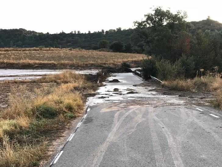 Las lluvias torrenciales han hecho los mayores destrozos en la provincia de Guadalajara