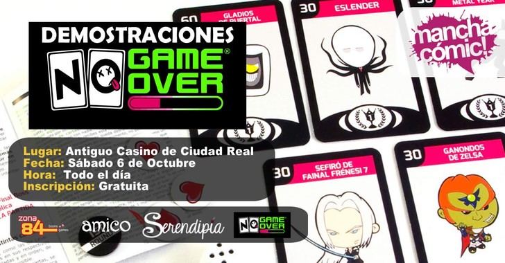 Demostración No Game Over Manchacómic 2018