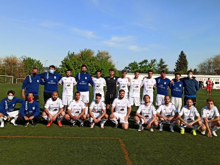Mandayona empata a dos en el campo del Fontanar