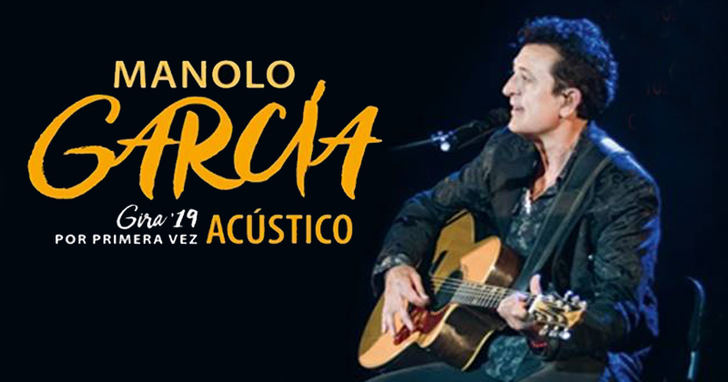 Manolo García actuará en Guadalajara el 24 de mayo y anuncia 5 conciertos en el Palacio de Congresos de Madrid entre el 21 y el 30 de noviembre