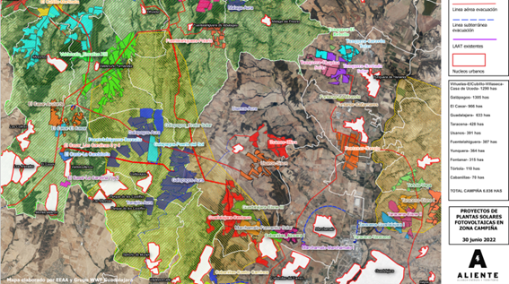 Carta a Page : Ni en La Campiña de Guadalajara ni en La Alcarria queremos ser zonas de sacrificio