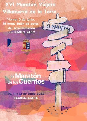 El Marat&#243;n Viajero de los Cuentos vuelve a Villanueva de la Torre con Pablo Albo como cuentista invitado