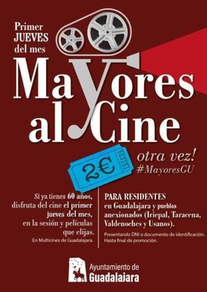 &#39;Mayores al cine&#39; regresa este jueves, 7 de diciembre, a Guadalajara 