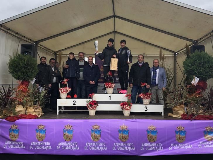 Ricardo Serrano, del Club de Atletismo Unión Guadalajara, y Diana Martín se proclaman campeones de la Media Maratón de Guadalajara