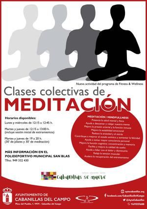 La Concejal&#237;a de Deportes lanza una nueva oferta de clases colectivas de Meditaci&#243;n en Cabanillas