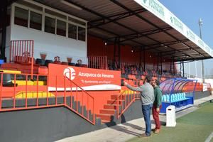 Puesta a punto del campo municipal del complejo San Miguel de Azuqueca con una inversión de 25.000 euros
