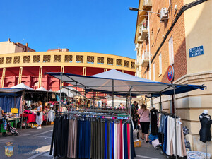Los dos próximos sábados el mercadillo se traslada a las inmediaciones de la Plaza de Toros