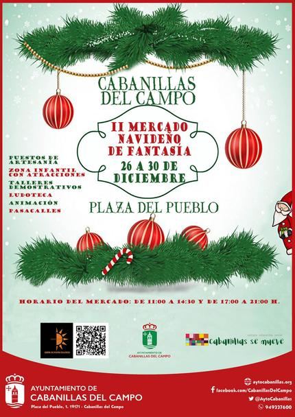 Del 26 al 30 de diciembre, II Mercado Navideño de Fantasía en Cabanillas