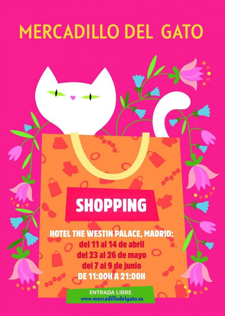 El Mercadillo del Gato vuelve esta primavera al Hotel Palace de Madrid para llenarlo de moda, color y tendencias