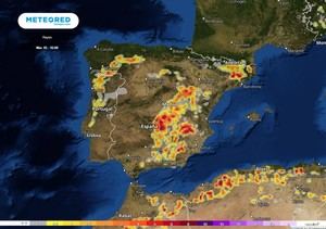 Semana de cambios: tormentas muy adversas y temperaturas de 40 ºC