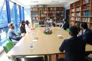 El Ministro de Justicia de Espa&#241;a visita la sede del Ilustre Colegio de Abogados de Guadalajara