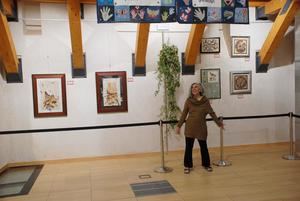 Miren Basoa expone en Almonacid sus Colores de la Alcarria Paisajismo Floral