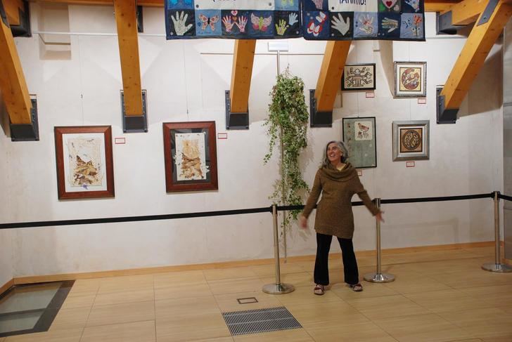 Miren Basoa expone en Almonacid sus Colores de la Alcarria Paisajismo Floral