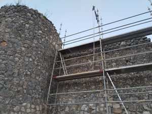 Comienzan las obras de restauración del lienzo de la muralla de Brihuega