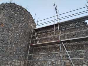 Comienzan las obras de restauraci&#243;n del lienzo de la muralla de Brihuega