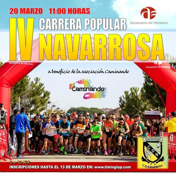 Abierta la inscripción en la IV Carrera Popular Navarrosa, la primera prueba inclusiva de la provincia de Guadalajara