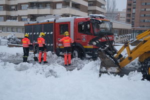 UGT CLM aplaude el ejemplo y pone en valor la dedicación y el compromiso de los trabajadores de los servicios esenciales durante el temporal de nieve
