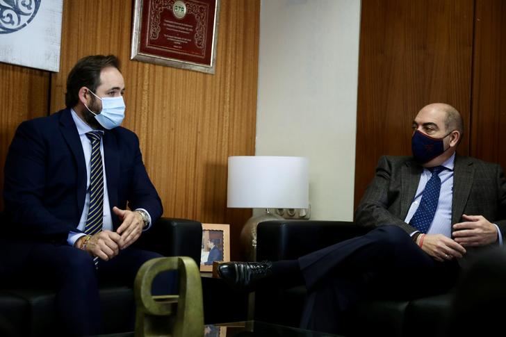 Nuñez se reúne con el presidente nacional de ATA, Lorenzo Amor y defiende un proyecto sólido y serio para los autónomos castellanomanchegos