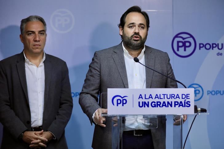 Nuñez anuncia en Guadalajara que el PP va a presentar un recurso contra la decisión de la Mesa de las Cortes de CLM tras impedir debatir en el Parlamento sobre la modificación del Código Penal