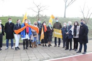 Miles de manifestantes en coche toman las calles de Guadalajara y Castilla La Mancha contra la 