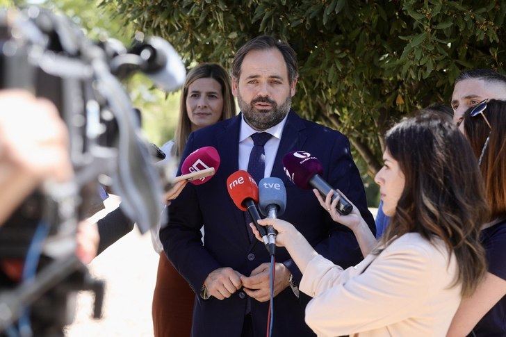 Núñez dice en Guadalajara que espera que Page anuncie que los diputados del PSOE de Castilla-La Mancha votarán contra la amnistía