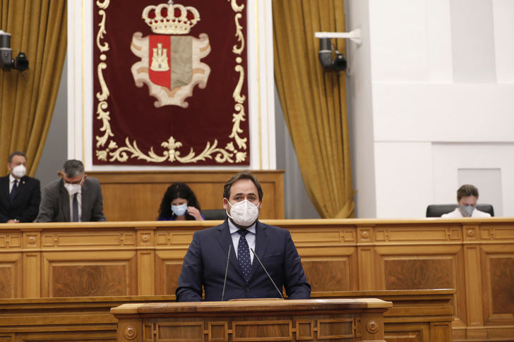 Núñez exige a Page que se posicione de forma clara contra los indultos y propone a los grupos parlamentarios una resolución “con el único logo de Castilla-La Mancha”