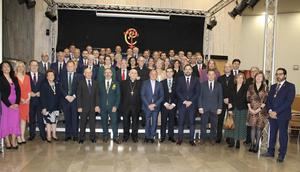 Paco Núñez asiste al pregón de la Semana Santa de Albacete