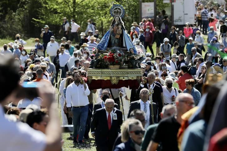 Paco Nuñez participa en la 56 Marcha Diocesana de la Virgen de la Salud de Barbatona y posterior Misa