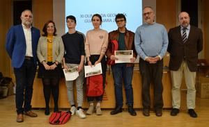 Álvaro García, David Bote y Cecilia Canalejas ganadores de la fase territorial de la XI Olimpiada de Geología