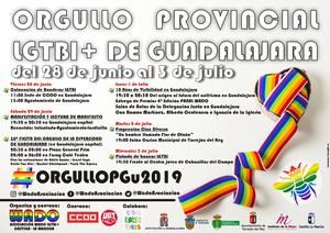 El Orgullo LGTBI en Guadalajara celebra su d&#233;cimo aninversario en la provincia