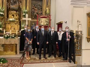 Paco Núñez participa en el Corpus Christi de El Casar