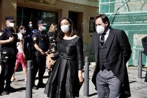 Paco Núñez asiste a la celebración del Corpus Christi en Toledo con el recuerdo a los más de 3.000 fallecidos por la pandemia en CLM