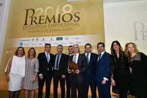 Paco Nuñez en la celebración de los Premios Excelencia Empresarial 40º aniversario CEOE-CEPYME en Guadalajara