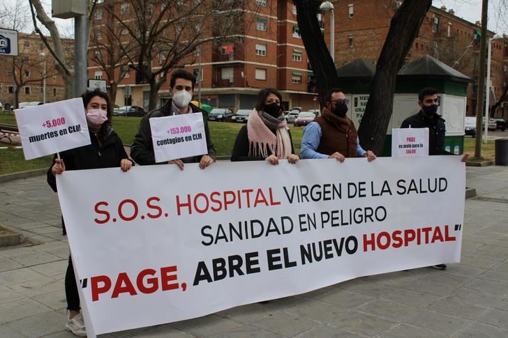 Denuncian la situación infrahumana y deleznable que sufren los pacientes y los profesionales sanitarios del Hospital Virgen de la salud de Toledo