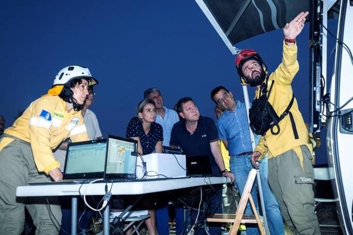 Madrid y de Castilla-La Mancha piden la ayuda de la UME por el incendio originado en Toledo