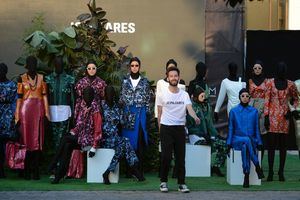 Juan Carlos Pajares presenta su nueva colecci&#243;n SS19 en el marco de la Mercedes Benz Fashion Week de Madrid