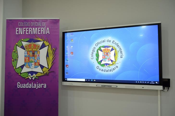 El Colegio Oficial de Enfermería de Guadalajara realiza diferentes inversiones y mejoras en su sede
