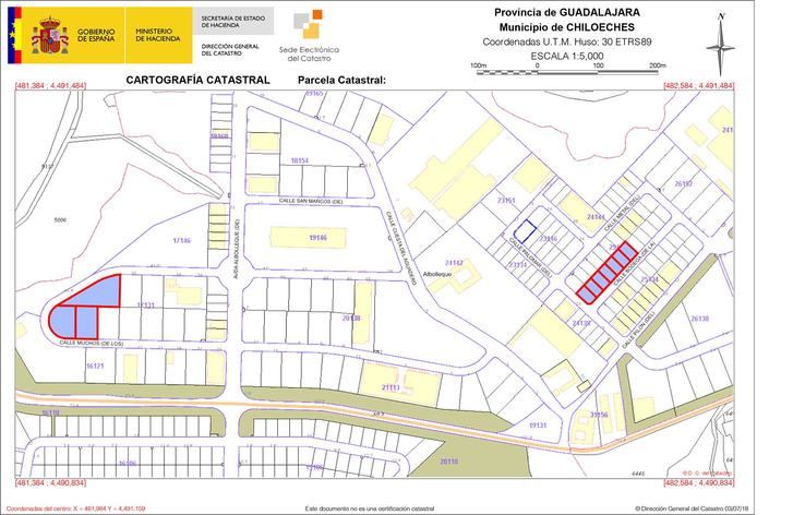 Azuqueca aprueba la enajenación de cuatro parcelas para viviendas unifamiliares