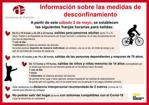 El Ayuntamiento de Azuqueca recuerda a los azudenses la necesidad de cumplir las condiciones de paseo y práctica de deporte desde este sábado