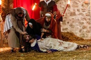 Éxito de público y de representación en la Pasión Viviente de Iriépal