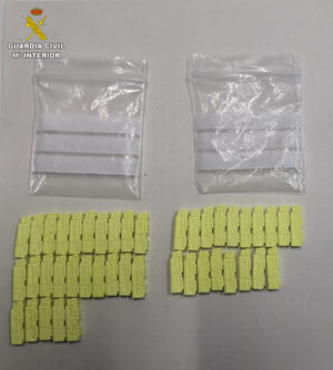 La Guardia Civil detiene a una persona en Trijueque con 49 pastillas MDMA