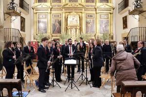 El concierto de marchas procesionales da comienzo a la Semana Santa de Pastrana