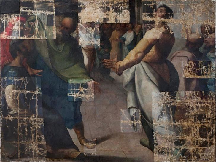 El Museo del Greco expone la obra Pentecostés de Herrera el Viejo y su proceso de estudio y restauración