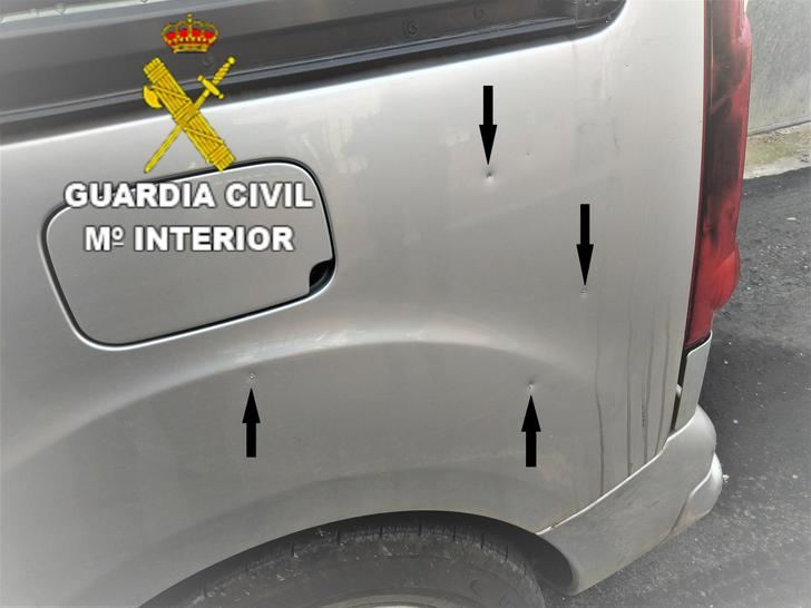 La Guardia Civil detiene a una persona por un delito continuado de daños en Santa Cruz de la Zarza