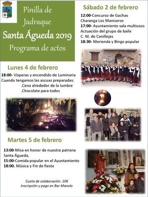 XIV Edición Concurso de Gachas Pinilla de Jadraque, "Vive Pinilla Viva"