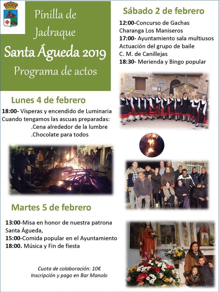 XIV Edición Concurso de Gachas Pinilla de Jadraque, 