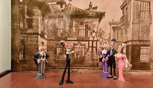 Una exposición de plastilina muestra la historia de la música a través de 20 escenas en el Centro San José de la Diputación de Guadalajara