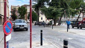 Un rodaje de cine obliga a suprimir aparcamientos en tres calles de Guadalajara capital